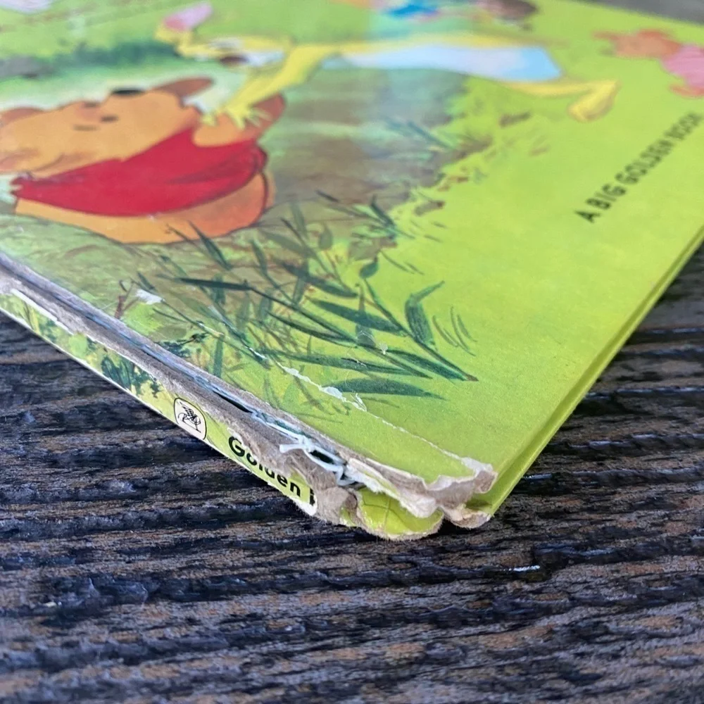 Walt Disney Winnie the Pooh Lot of 3 Vintage Books